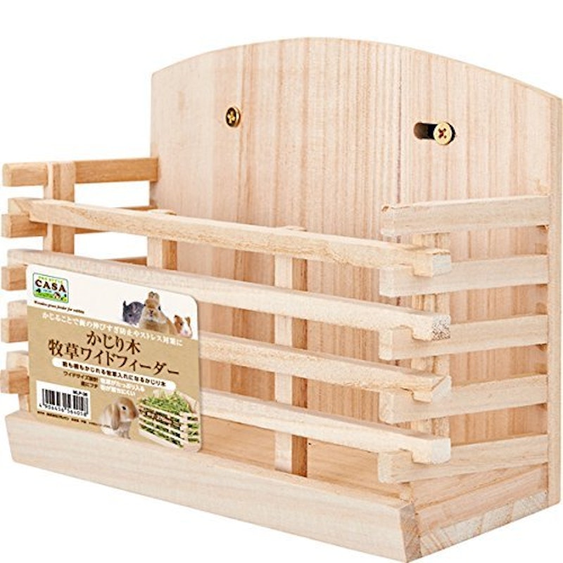 CASA かじり木牧草ワイドフィーダー 1