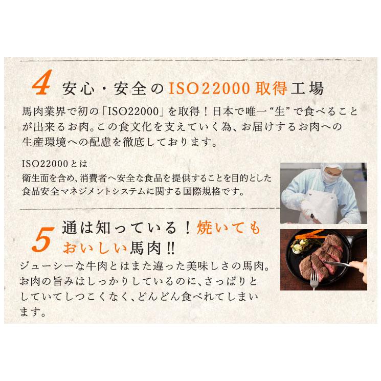 馬バラヒモ焼肉用スライスパック 5