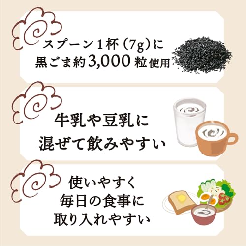 さらさらセサミン黒ごまきな粉 6