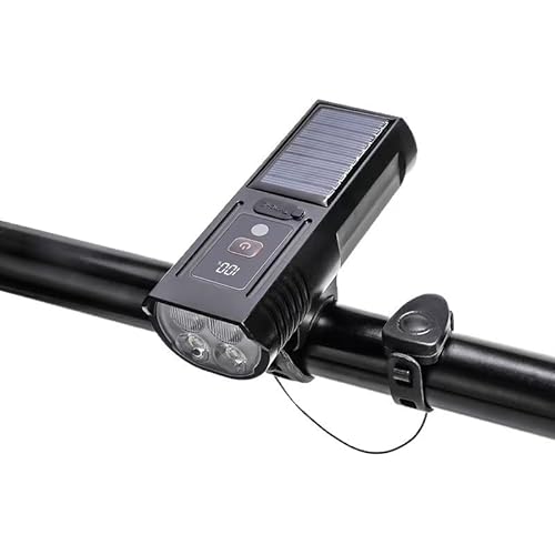  自転車ライト ソーラー 充電式 前後セット 1