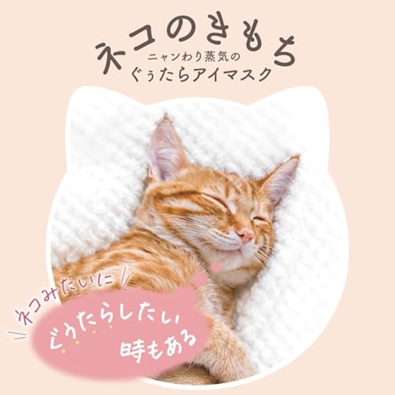 ニャンわり蒸気のぐぅたらアイマスク アソート 8
