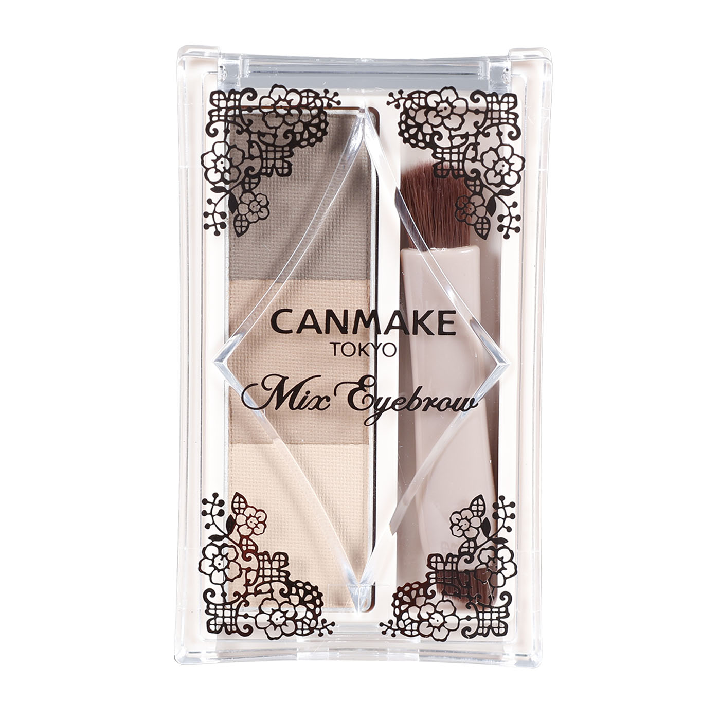 キャンメイク ミックスアイブロウ 02 ナチュラルブラウンをレビュー