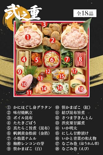 和洋三段重おせち 蔵王 7