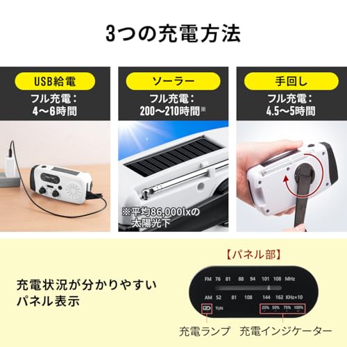 防災ラジオ 3