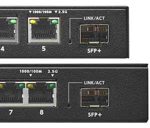 10G対応SFP+搭載2.5Gアンマネージスイッチングハブ 5