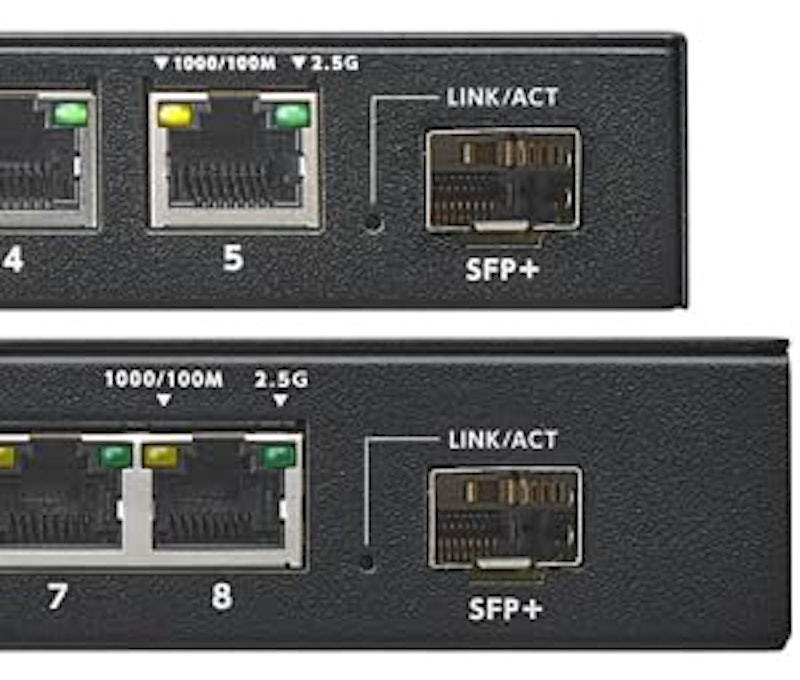 10G対応SFP+搭載2.5Gアンマネージスイッチングハブ 5