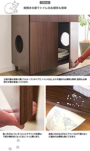 猫トイレクローゼット Galett 6