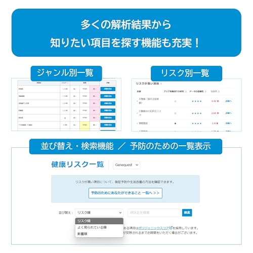 【新品】ジーンクエストALL 遺伝子検査キット Amazon | ジーンクエスト ALL Genequest 遺伝子検査キット