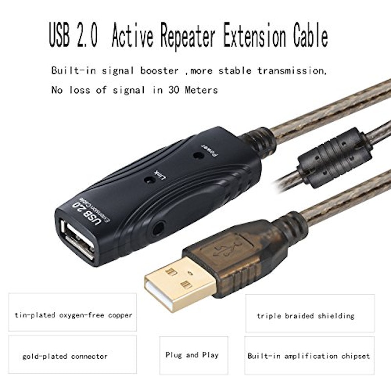 USB2.0延長ケーブル 3