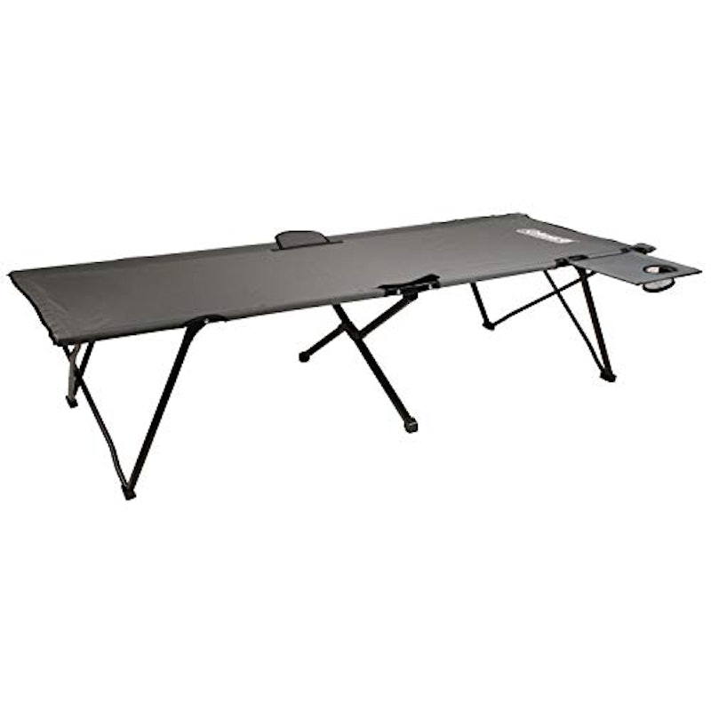TWIN PACK-AWAY COT WITH SIDE TABLE 2