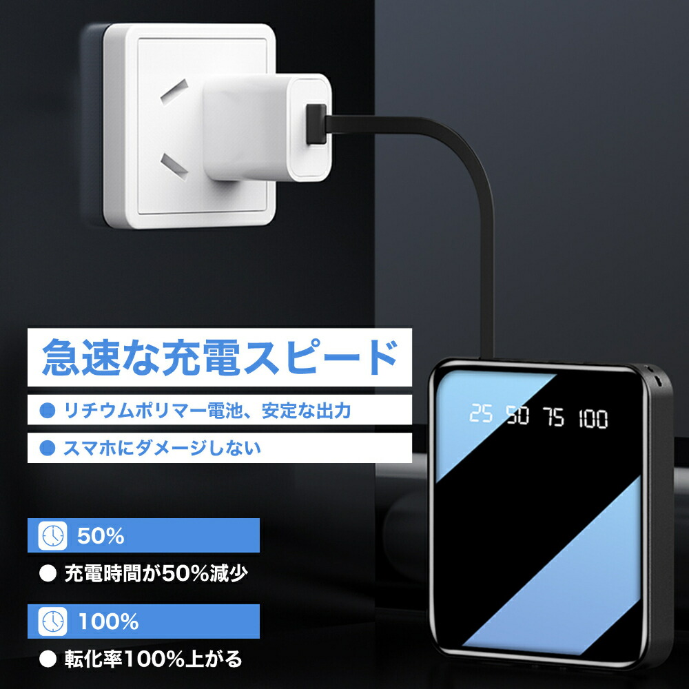 モバイルバッテリー 4
