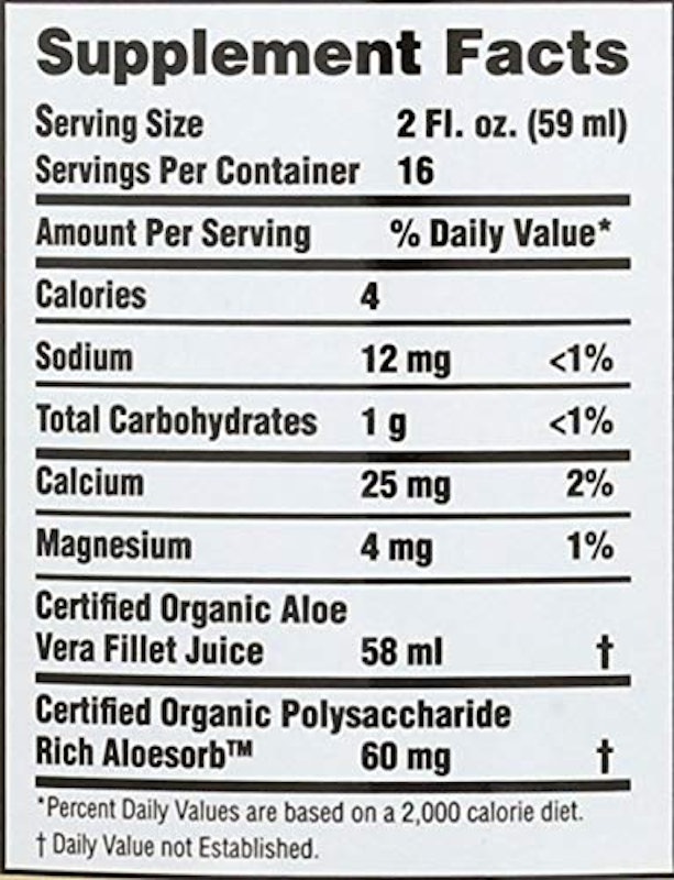 Aloe Vera Juice Inner Fillet 3