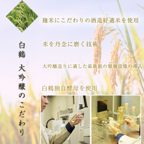 白鶴 大吟醸 720ml瓶 2