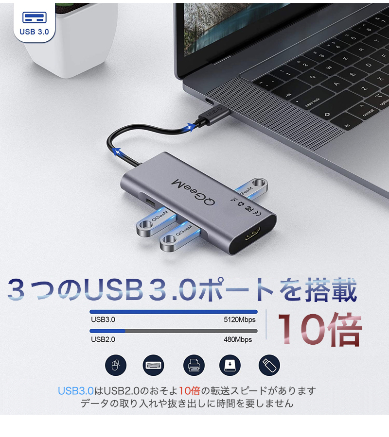 USB-HDMI変換アダプタのおすすめ人気ランキング40選【2024年】 | mybest