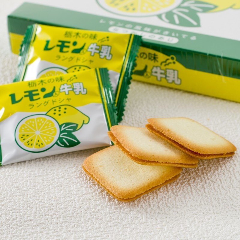 栃木の味 レモン入り牛乳ラングドシャ 1