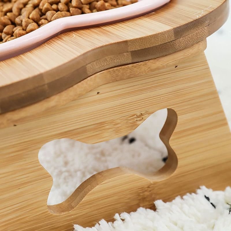 iikuru 小型犬用食器台 2