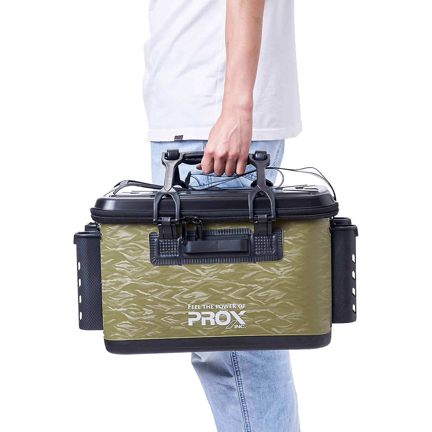 プロックス EVAタックルバッカン ロッドホルダー付をレビュー