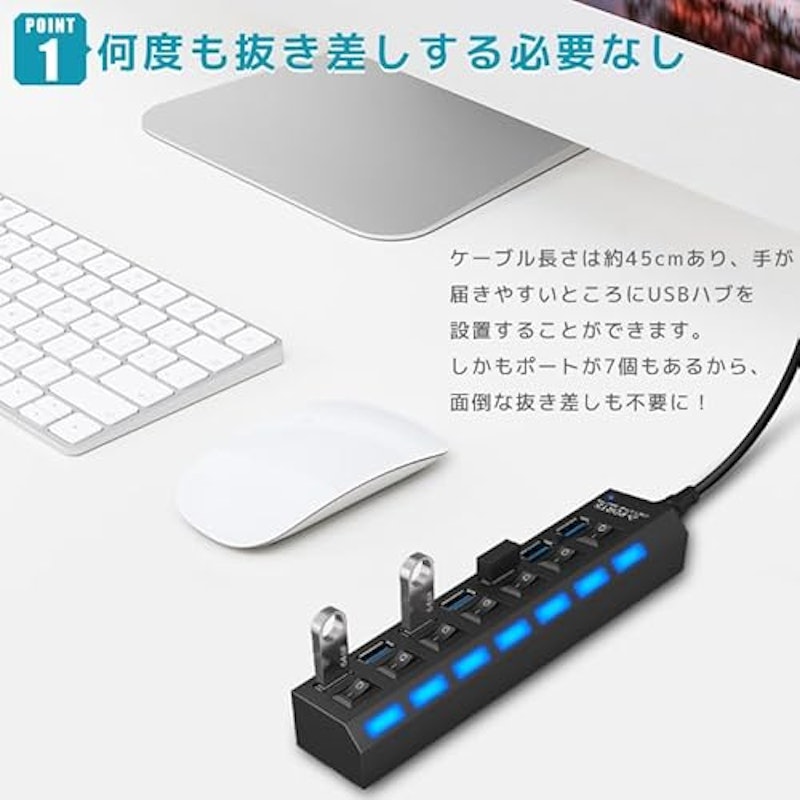 Type-C USBハブ 3
