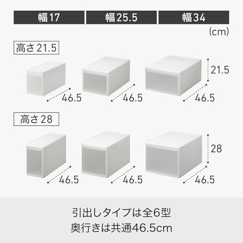 ライクイット 組み合わせて使える収納ケース ミディM 4