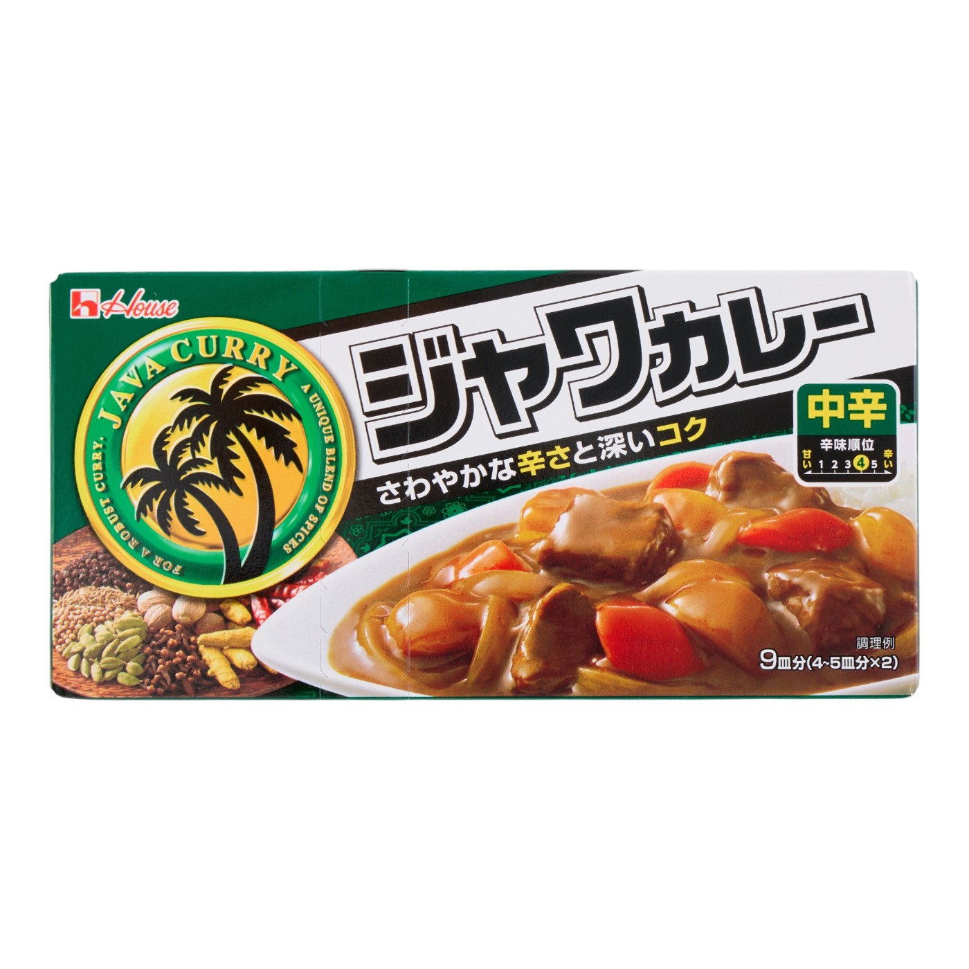 ハウス食品 ジャワカレー 中辛 クチコミ評価・評判&検証レビュー 1