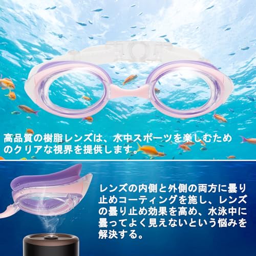 度付き水泳ゴーグル 4