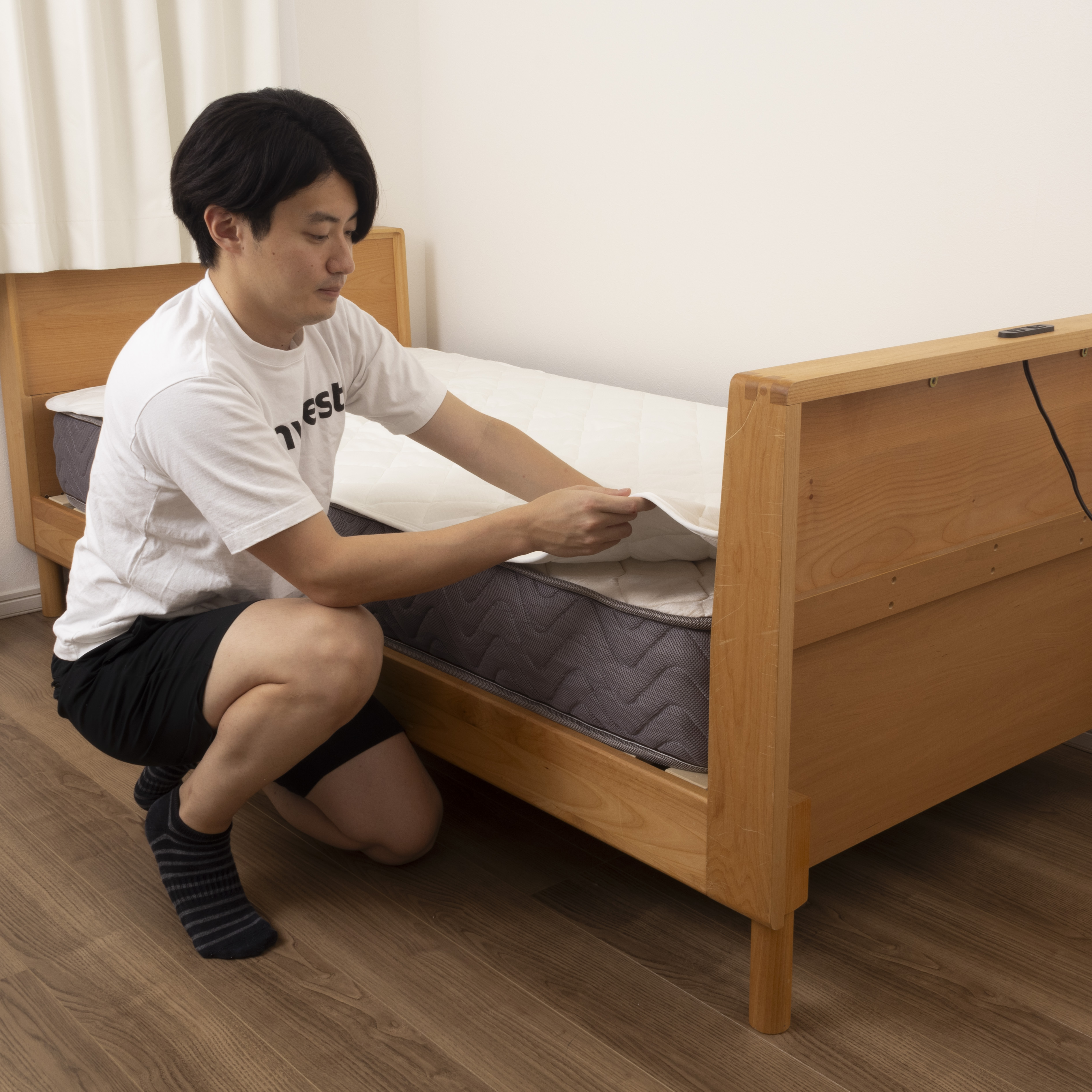 置くだけ簡単 除湿ベッドパッド シングル 6