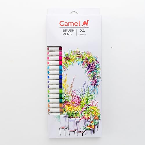 Camlin 筆ペン 24色 1