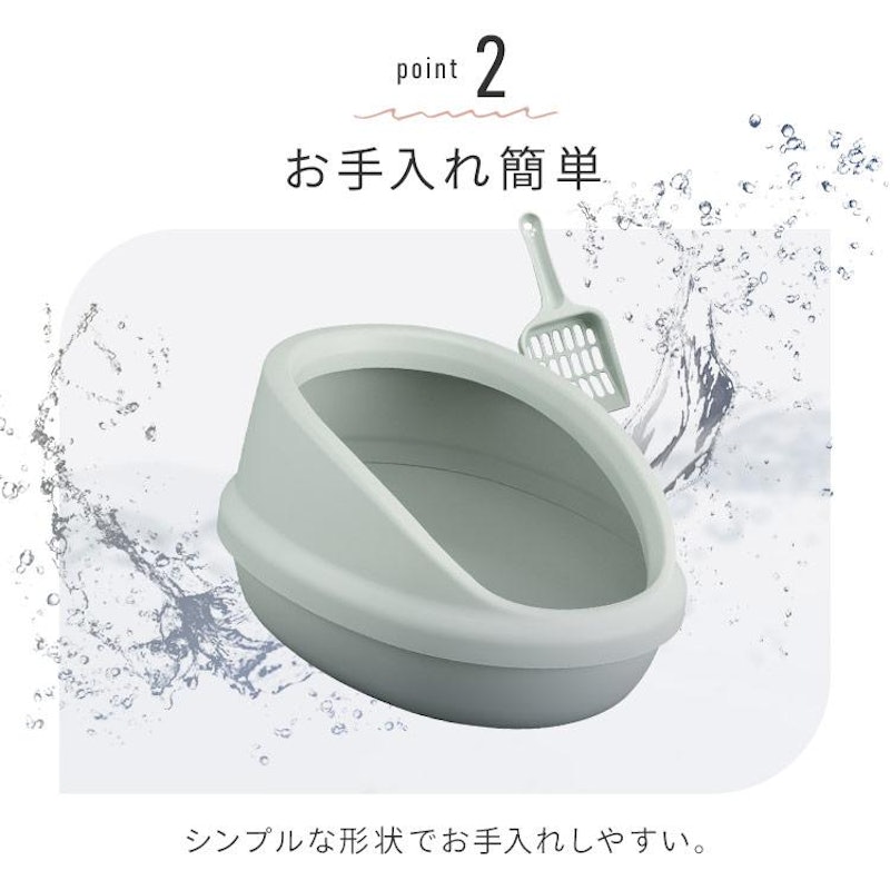 猫のトイレ ハーフカバー 3