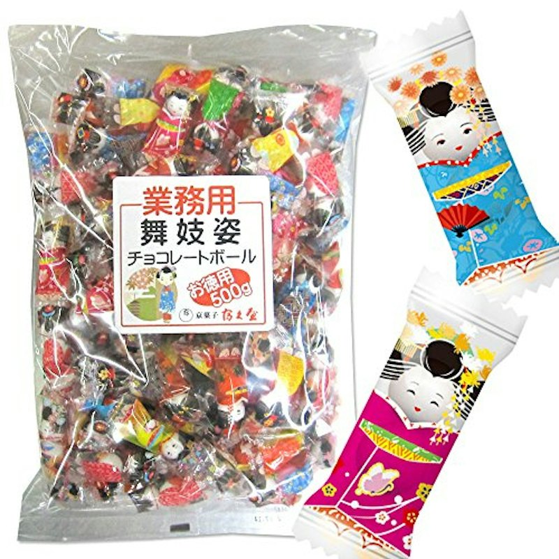 京印製菓 業務用 舞妓 姿 チョコ 1