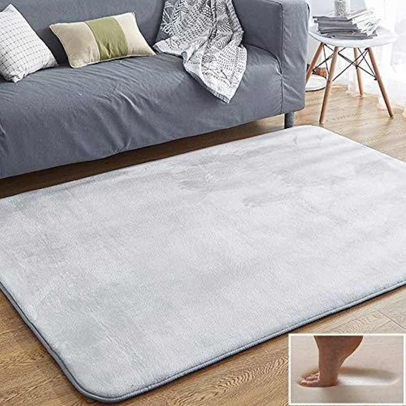 Large Rug for Living Room MAXYOYO Baby Play Mat Floor Mat 39 by 79 Inch Thickness:3cm Memory Foam Rug Soft Rug Kids Rug Yoga Mat Non-Slip Thicken Carpet 