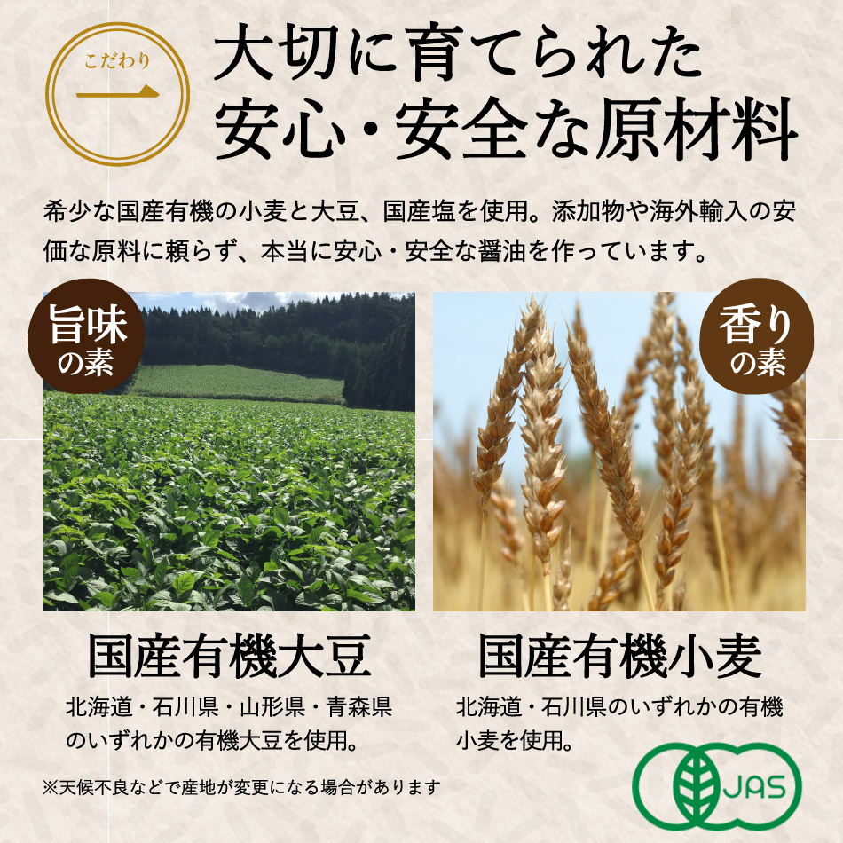 濃口・淡口900ml×2本セット 6