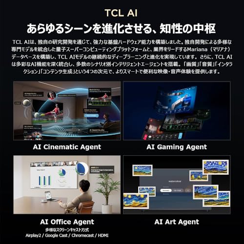 4K量子ドットMini LED液晶テレビ 7