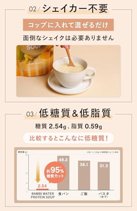 プロテインスープ コーンポタージュ 6