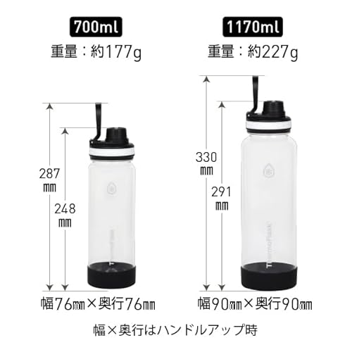 クリアボトル 1.17L 7