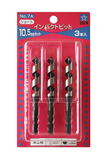 インパクトビットショート 10.5mmセット 2