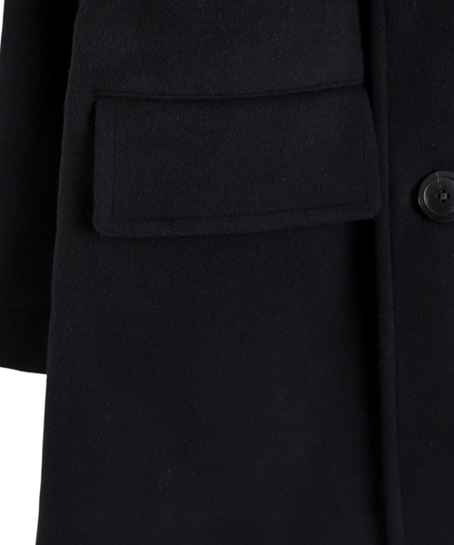 Wool Silk Cashmere Beaver Bridge Coat 5