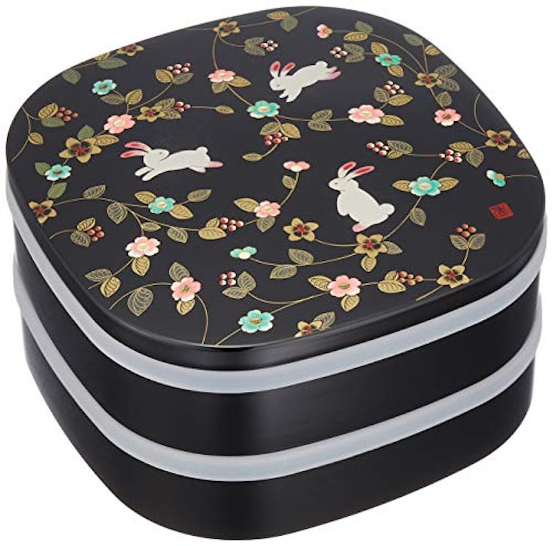 山中漆器 重箱 花の小路 1