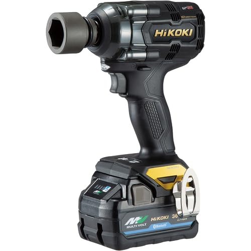 ✨ハイコーキ　36V　インパクトレンチ＋インパクトドライバ＋バッテリ×2＋充電器✨うるま市田場✨ 送料無料】ハイコーキ HIKOKI 36VインパクトDV 蓄電池2個 充電器付き