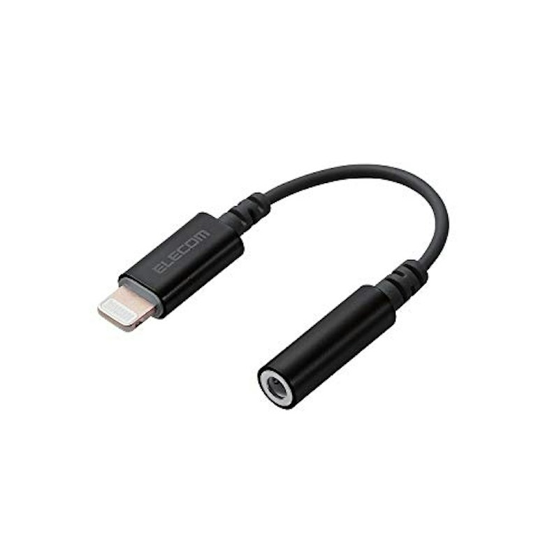 イヤホン・ヘッドホン用Lightningコネクタ変換ケーブル 1