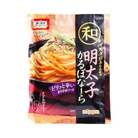 ニップン オーマイ 和パスタ好きのための 明太子かるぼなーら クチコミ評価・評判&検証レビュー 1