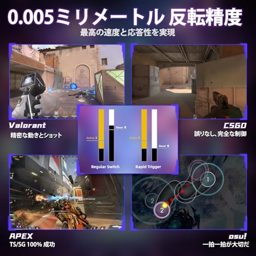 ラピッドトリガーキーボード 5