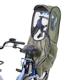 アークズ norokka リア 国内メーカーシート用レインカバー スタンダードモデルを検証レビュー!自転車用チャイルドシートカバーの選び方も紹介 3