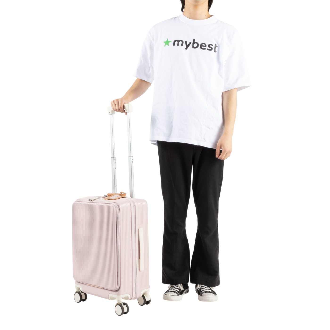 B4U floral-novaを検証レビュー！スーツケース・キャリーケースの