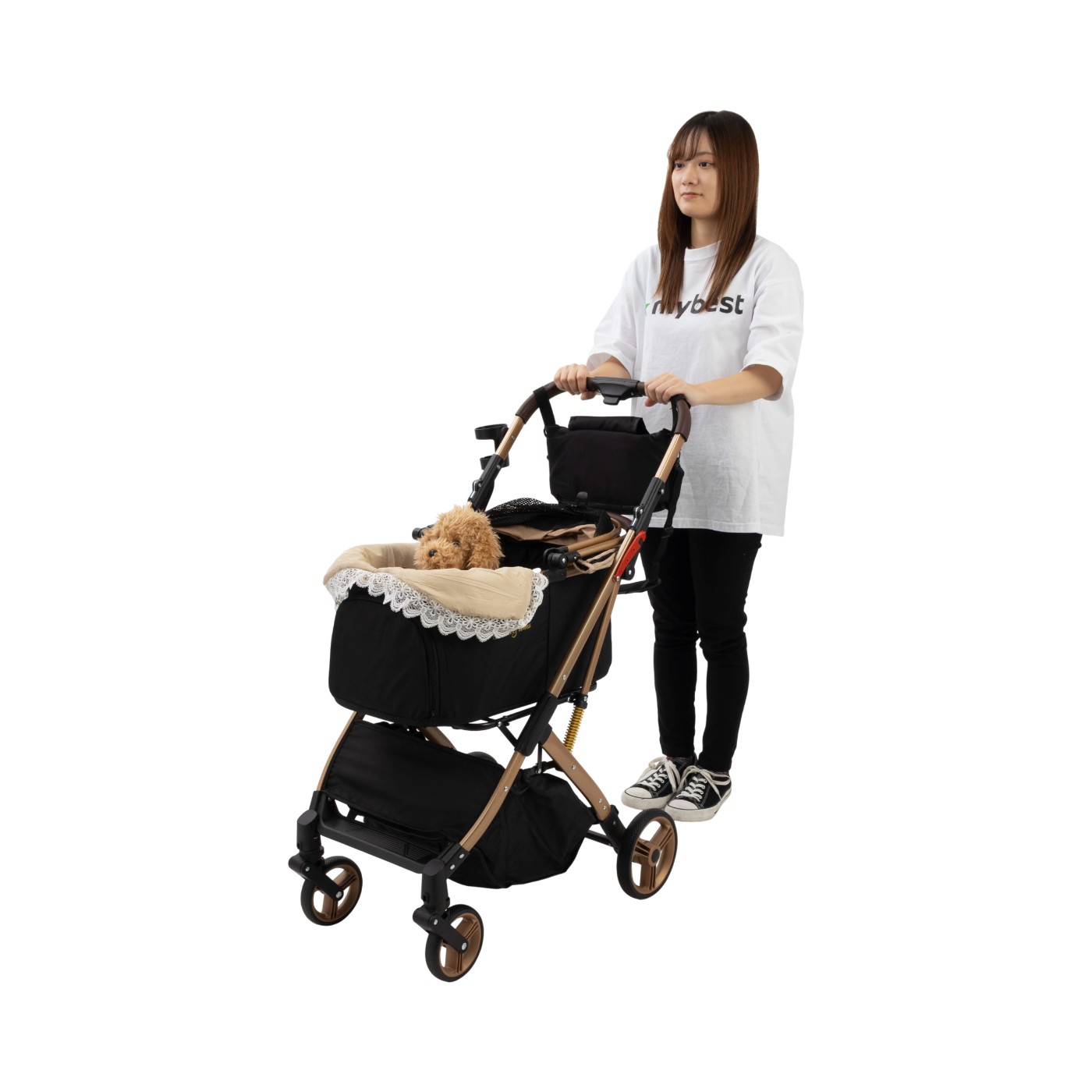 MILA&LOUIS ペットカート AS-E40Rを検証レビュー！ペットカートの