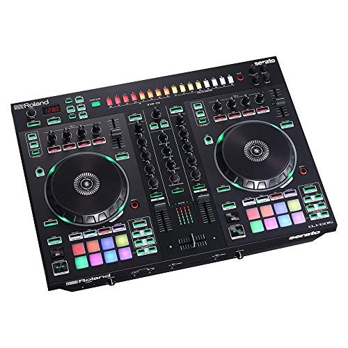 タッチセンサー搭載ジョグホイール ハイスペック DJコントローラー 4 ...