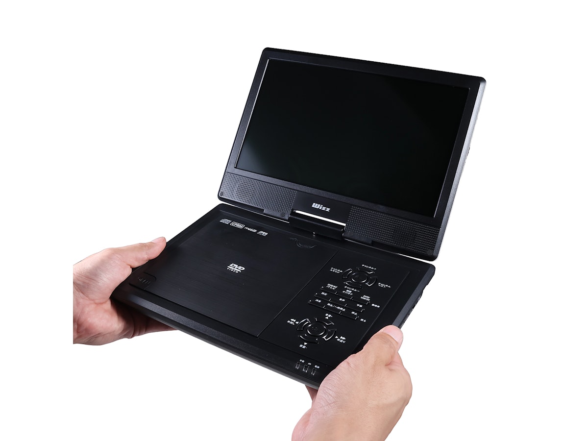 WIzz地デジ対応10.1インチポータブルDVDプレーヤー f900ccb98d0aeaabb03562f39fc8f7