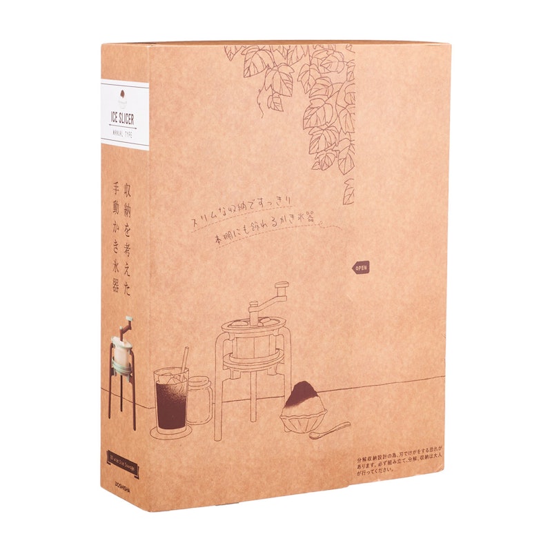 収納を考えた手動かき氷器 6