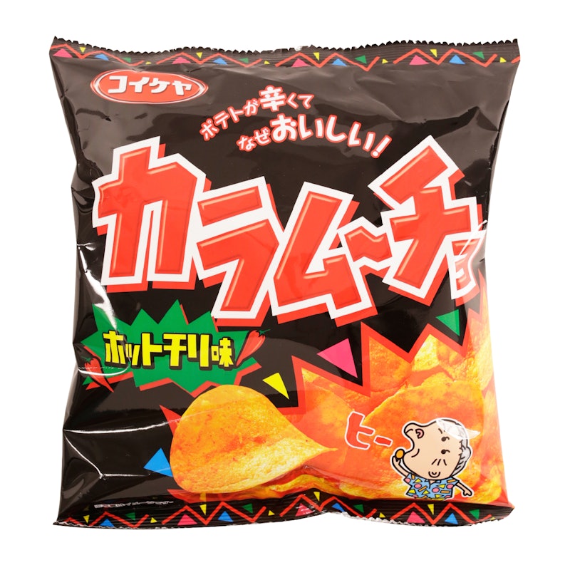 カラムーチョチップス ホットチリ味 1