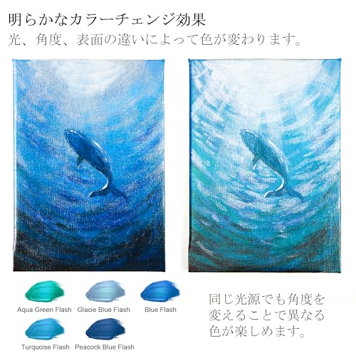 アクリル絵の具セット 4