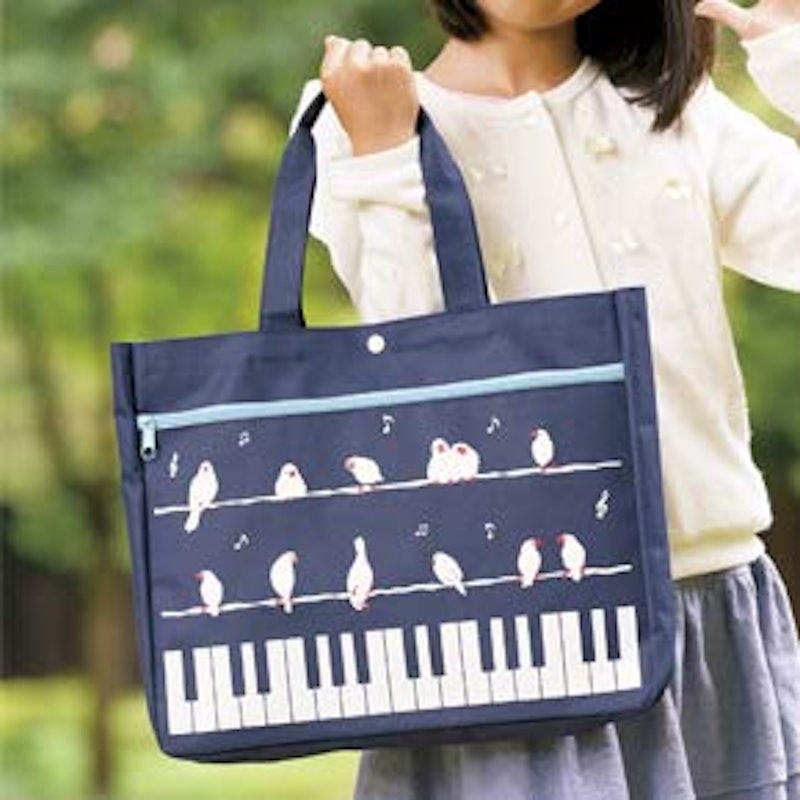 Pianoline ポケット付きレッスンバッグ 2